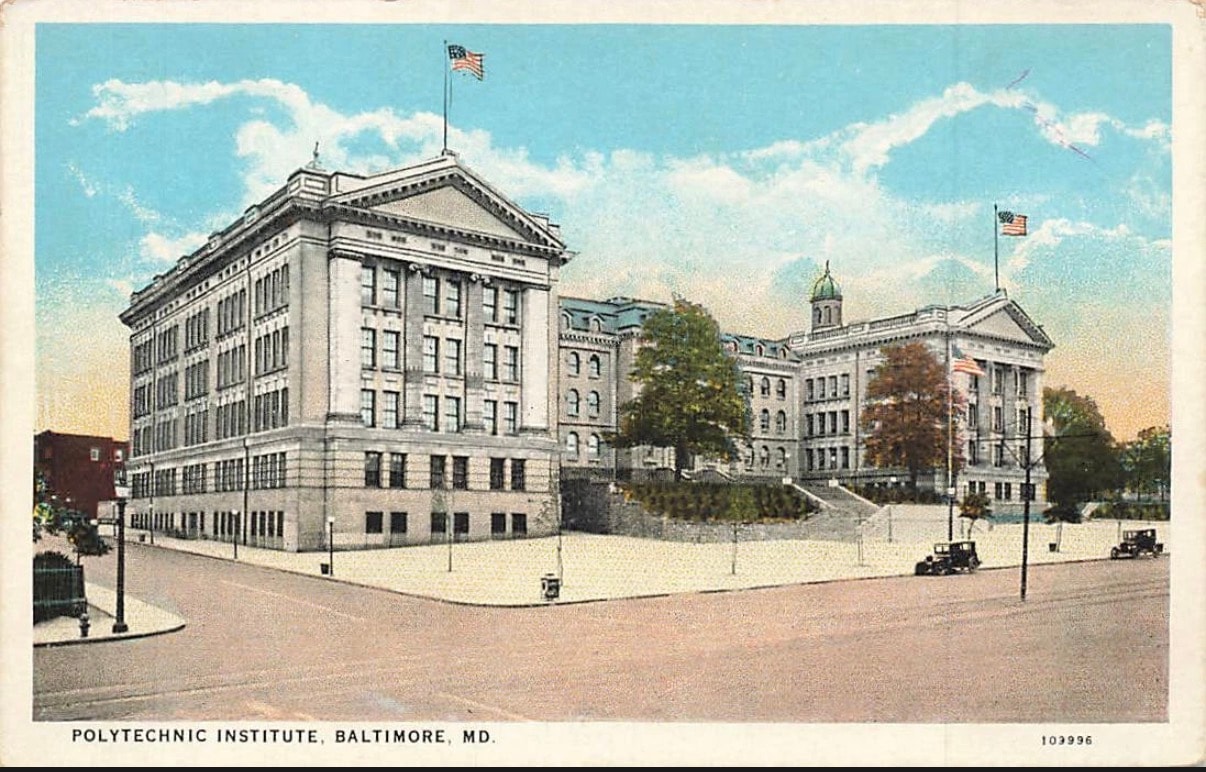 Baltimore Polytechnic Institute — the school Francis W. Davison attended before his engineering career