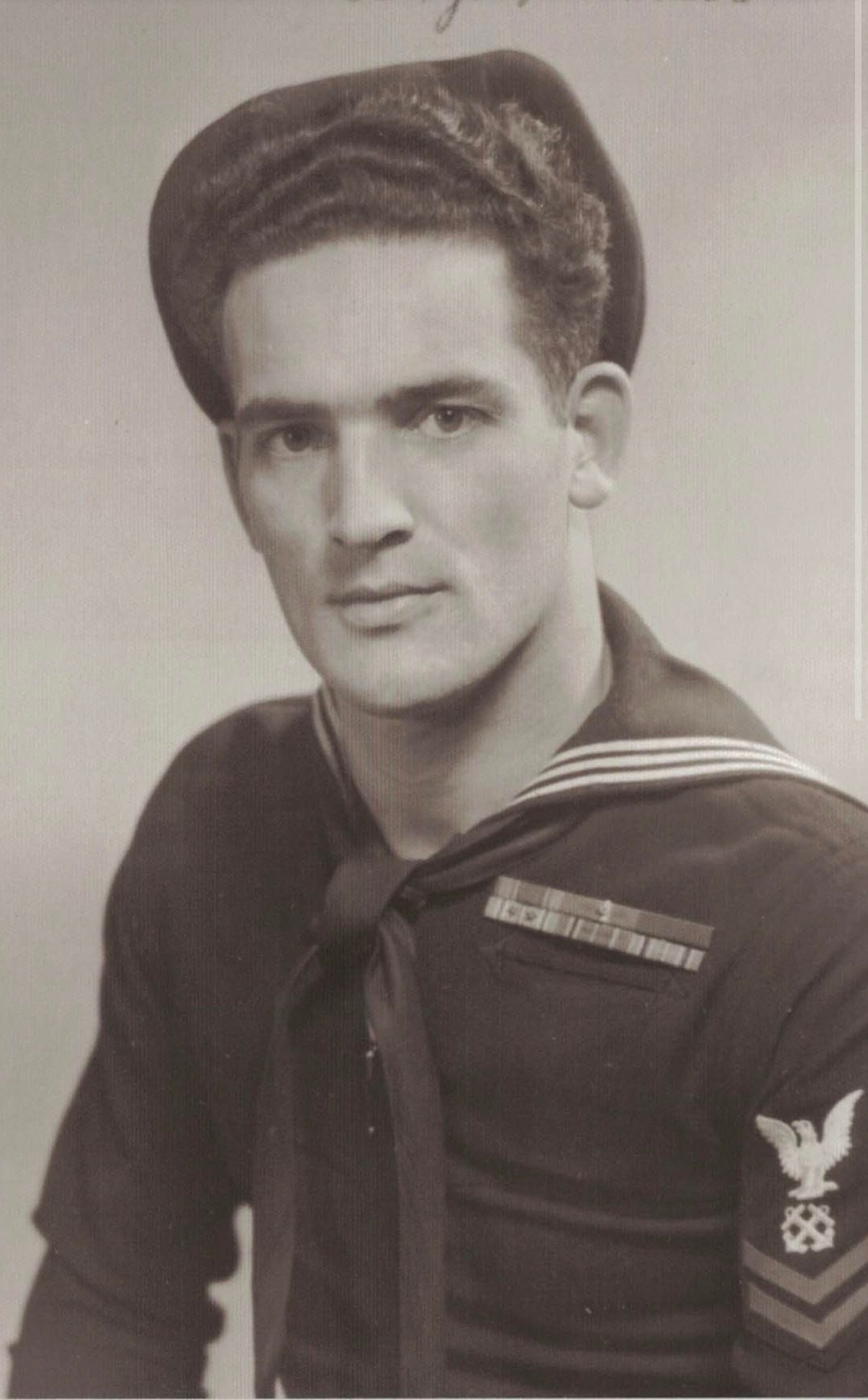 George Edward Vielhauer Jr. in United States Navy uniform